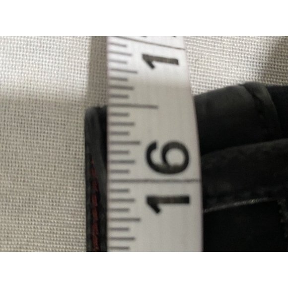 Anthropolgie Pilcro The Stet slim ankle 5 Pocket Pants Faux Leather Size 31p - Picture 3 of 10